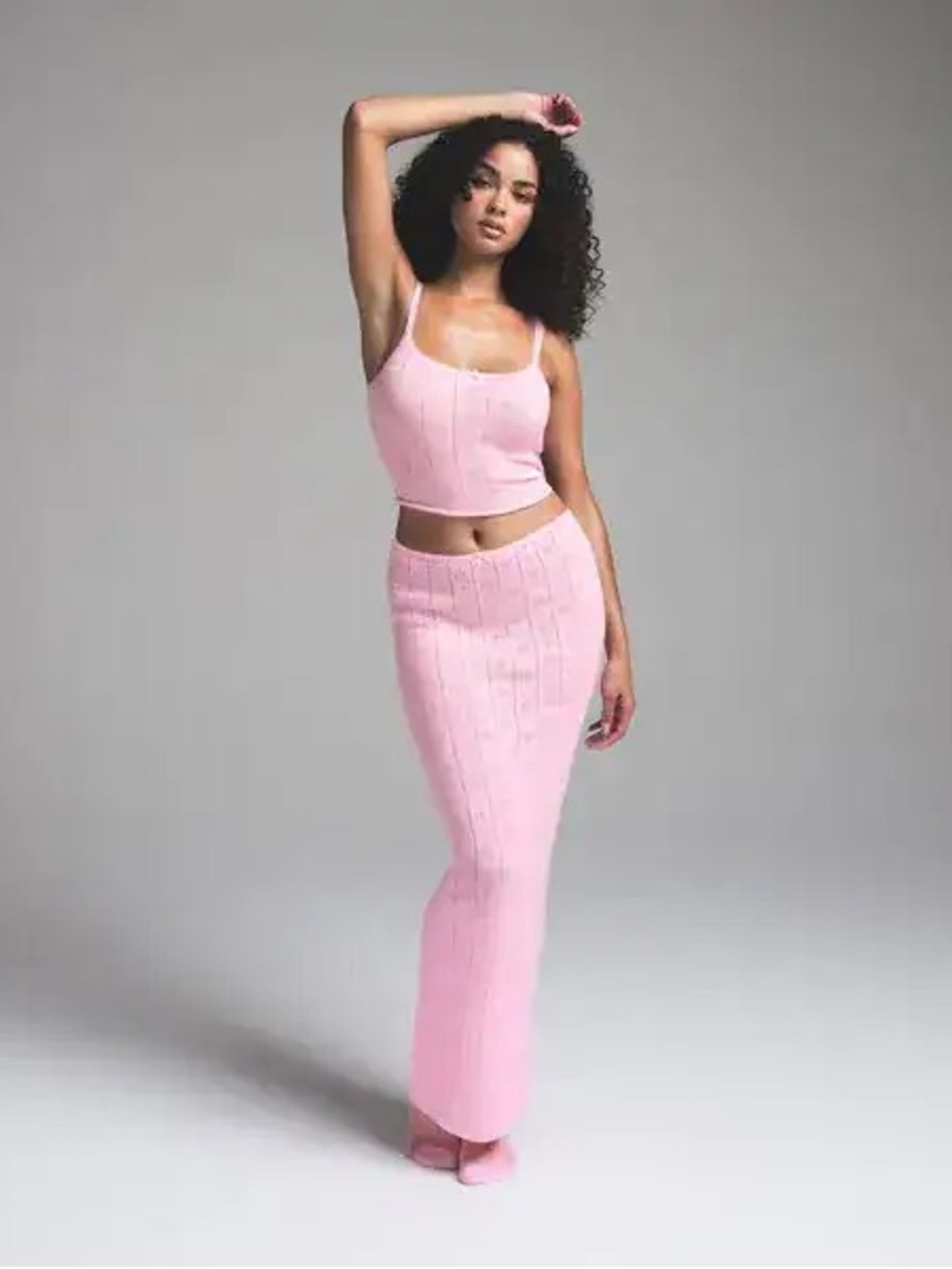 💫SKIMS💫 Sweater Pointelle Long Skirt